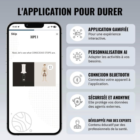 MyHixel Control II - appareil de stimulation pour l'éjaculation précoce