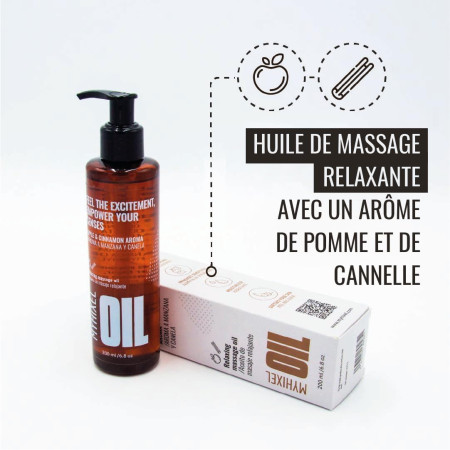 Huile intime relaxante pour homme