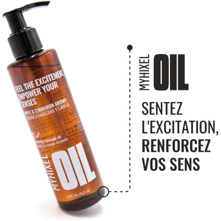 Huile intime relaxante pour homme