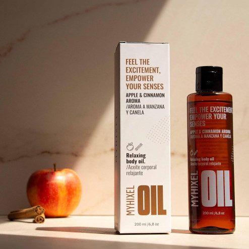 Huile intime relaxante pour homme