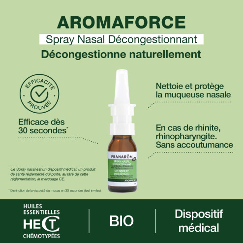 Aromaforce spray nasal bio