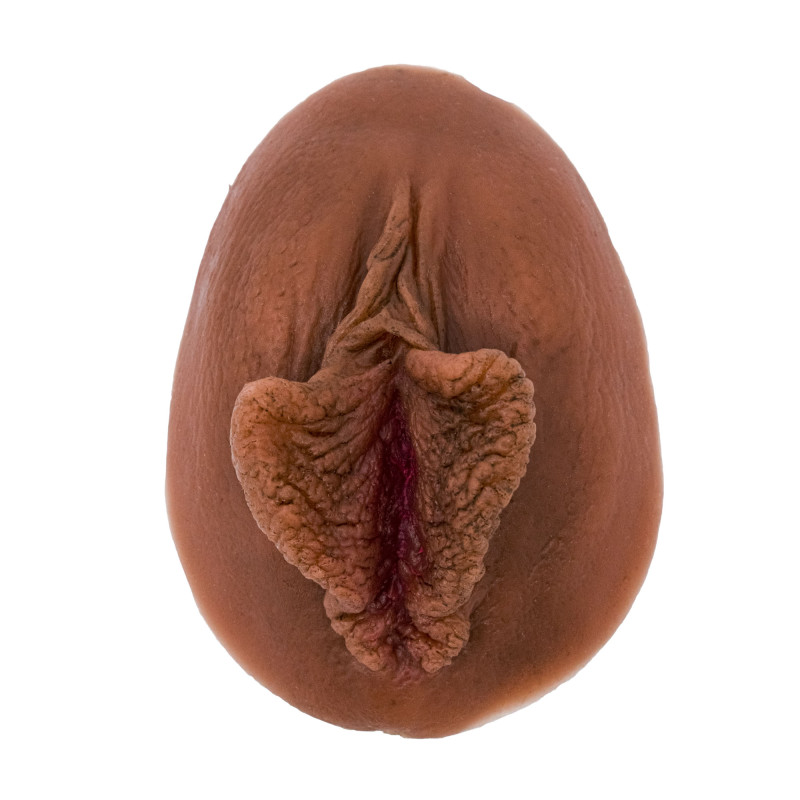 vulve en silicone couleur foncé en location