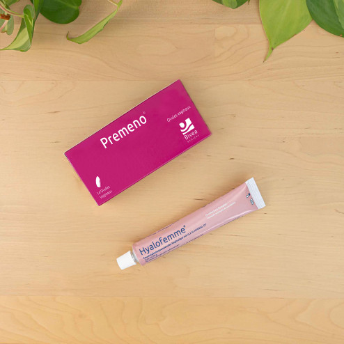 pack duo secheresse intime : crème et ovules vaginaux