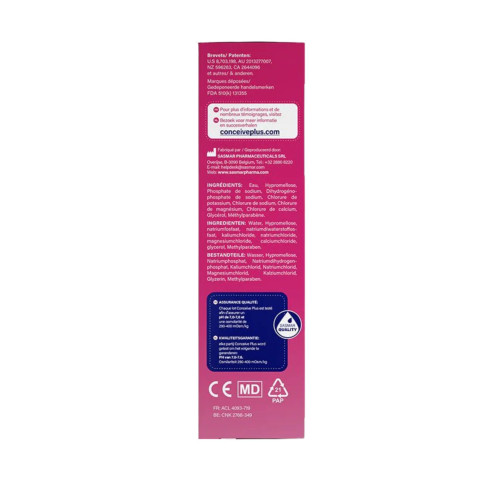 Lubrifiant fertilité Conceive + instruction 2