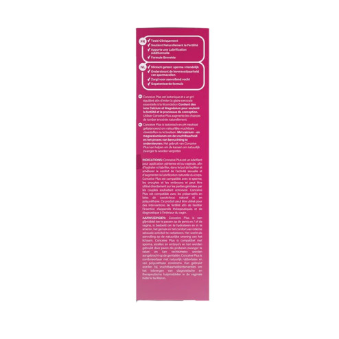 Lubrifiant fertilité Conceive + instruction 3