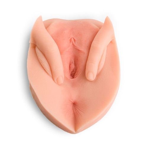 vulve avec lèvres écartées en silicone à louer