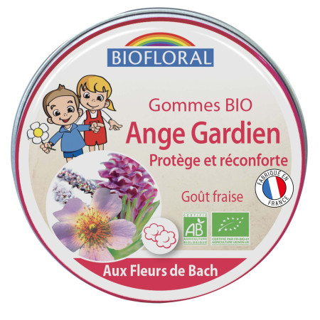 Gommes Ange Gardien aux Fleurs de Bach Bio