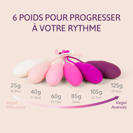 Set de 6 boules Kegel