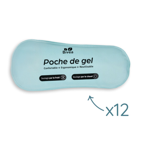 Poches de gel Ergonomique Bain dérivatif Petit Format