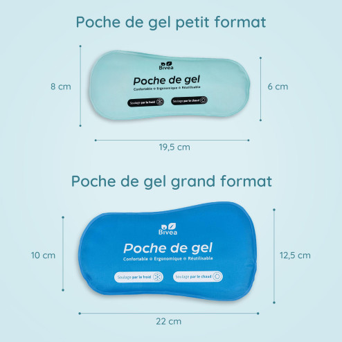 Routine Bain Dérivatif Jour et Nuit | poches de gel