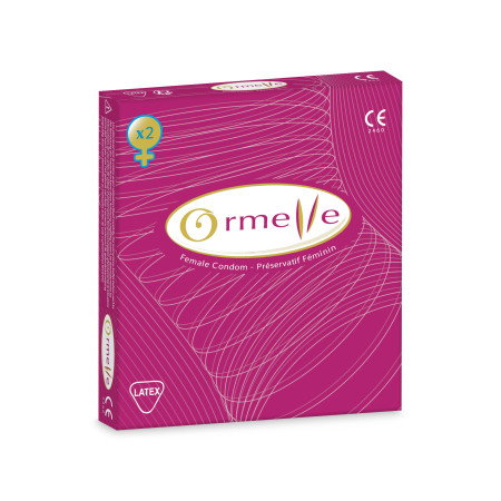 Préservatif féminin Ormelle lot de 2