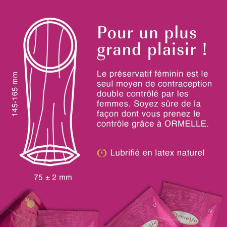 Préservatif féminin Ormelle