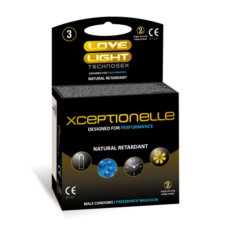 Préservatif retardant naturel Love Light Xceptionelle