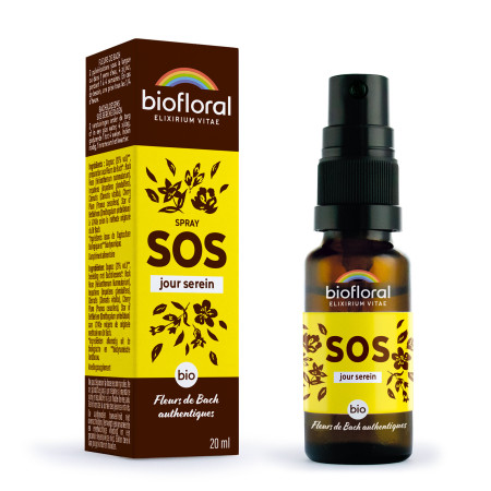 Spray secours Jour Serein - Complexe n°40 aux Fleurs de Bach