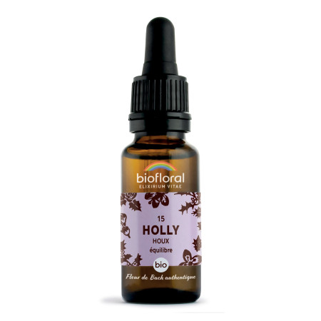 Fleurs de Bach n°15 - Houx/Holly Bio