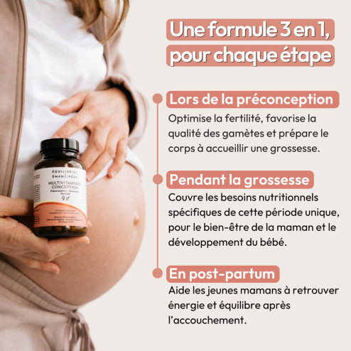 Complément alimentaire Multivitamines conception Equilibrist 5