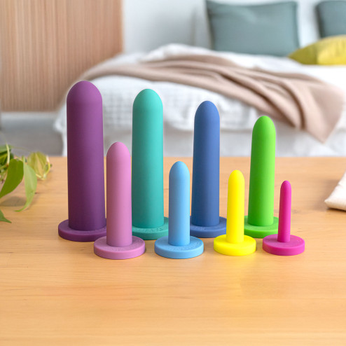 Pack dilatateurs vaginaux Intimate rose - Progressif