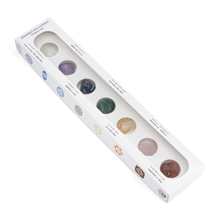 Coffret pierres roulées 7 chakras