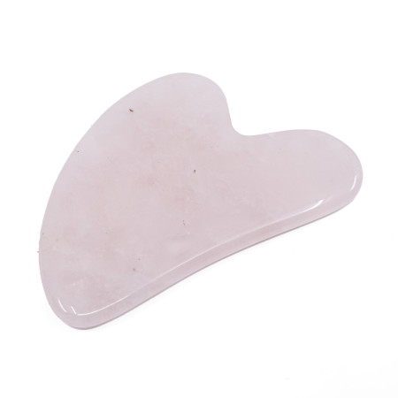 Gua sha coeur 80 mm quartz...