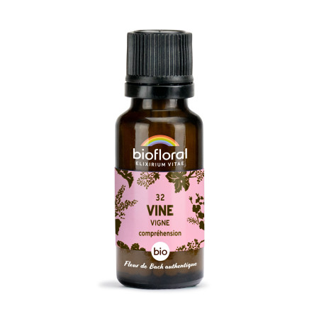 Fleurs de Bach n°32 - Vigne/Vine en granules Bio