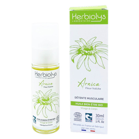 Huile bien-être Arnica Bio - Apaisant Visage & Corps