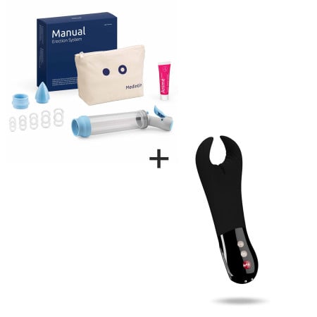 Plaisir à deux :  Vacuum MES + Sextoy Manta
