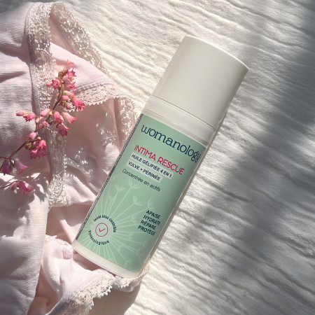 Huile intime gélifiée 4 en 1