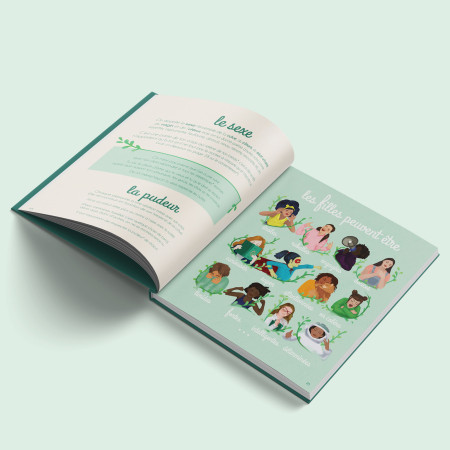 Livre le petit illustré de l'intimité tome 1 explication le sexe