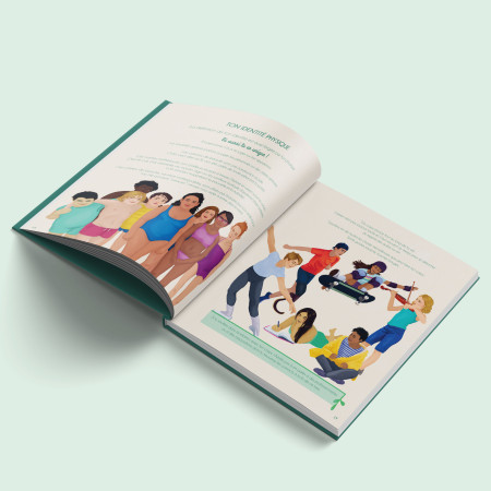 Livre Le petit illustré de l'intimité tome 4 page identité physique