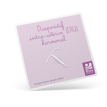 diu hormonal de démonstration avec fiche explicative