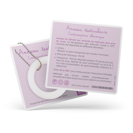 anneau contraceptif masculin de démo