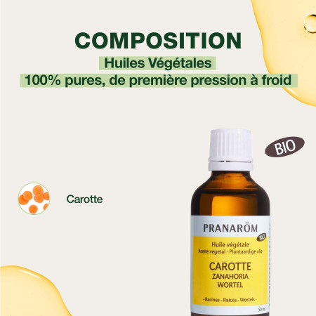 Huile végétale Carotte BIO