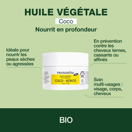 Huile végétale de Coco bio