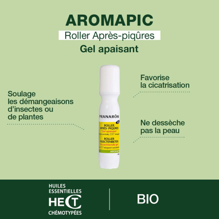 Roller Après Piqures Gel apaisant Aromapic