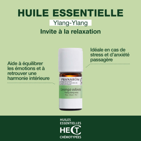 Huile essentielle Ylang Ylang extra