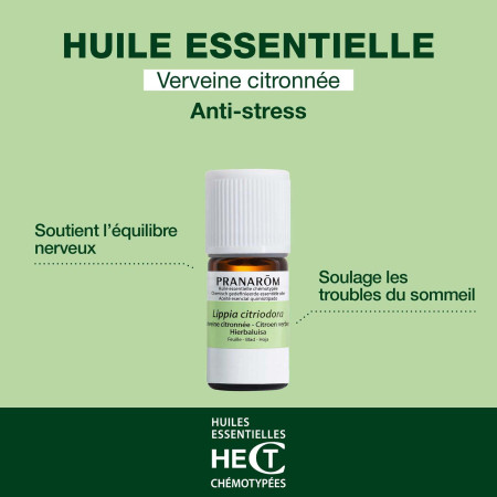 Huile essentielle Verveine citronnée