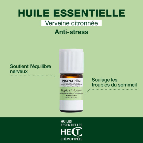 Huile essentielle Verveine citronnée