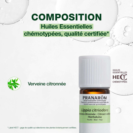 Huile essentielle Verveine citronnée