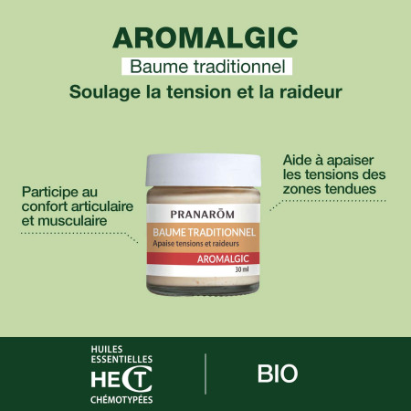 Aromalgic Baume traditionnel - Tensions & raideurs