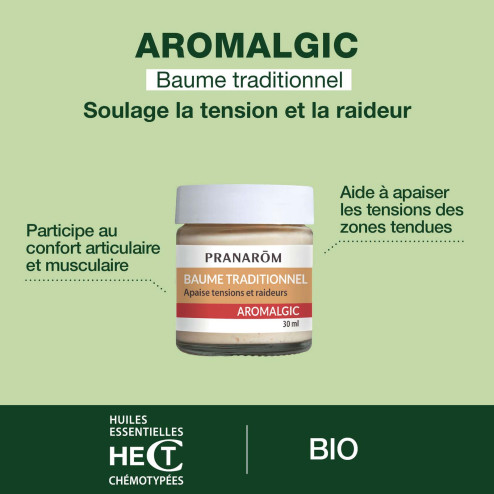 Aromalgic Baume traditionnel - Tensions & raideurs