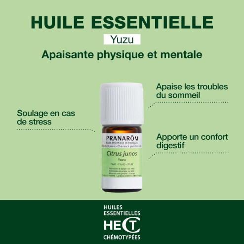 Huile essentielle Yuzu