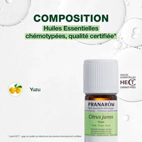 Huile essentielle Yuzu