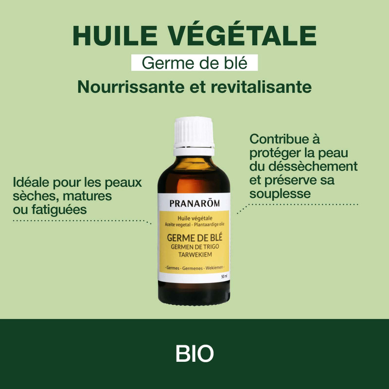 Huile végétale Germe de Blé VIERGE