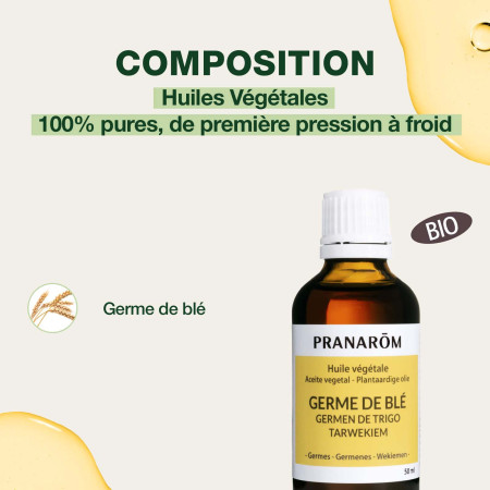 Huile végétale Germe de Blé VIERGE