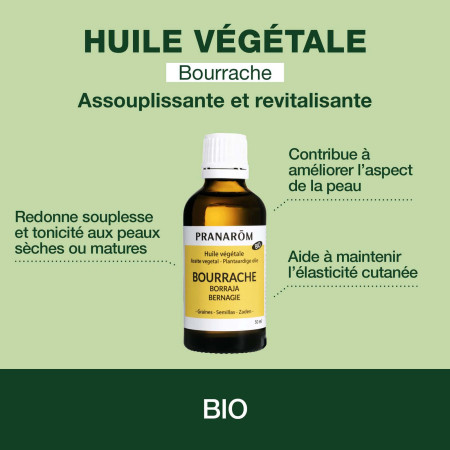 Huile végétale Bourrache BIO