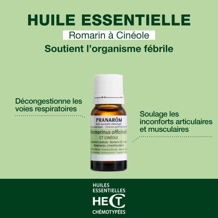 Huile essentielle Romarin cinéole
