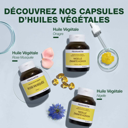 Capsules Huile Végétale Nigelle