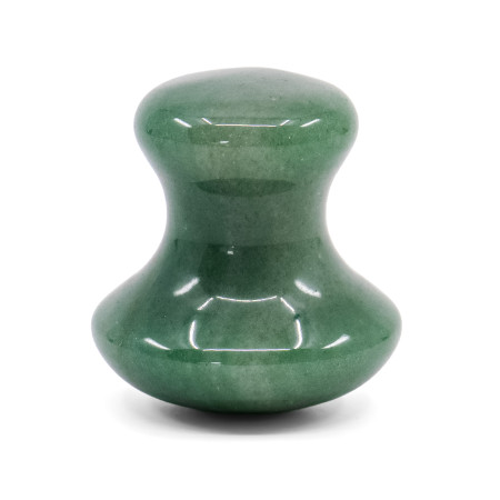 Champignon de massage Aventurine verte A