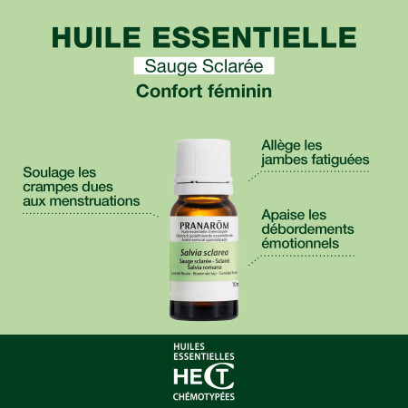 Huile essentielle Sauge sclarée