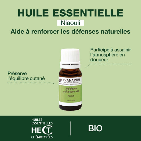 Huile essentielle Niaouli Bio